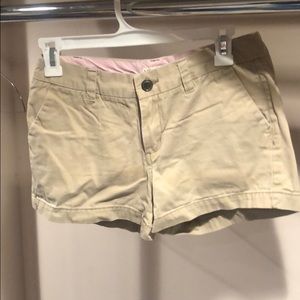 Tan Cargo Shorts
